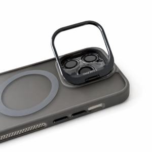 Case magsafe con soporte en camara