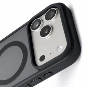 Case negro mate magsafe