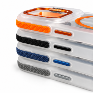 Case clear con grip