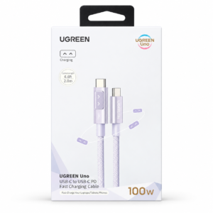 Cable ugreen 100w lila 2m